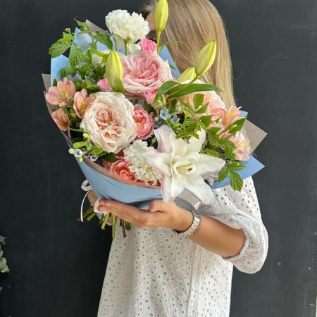 Букет_Нежных лилий