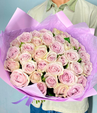 Букет_37 фиолетовых роз Букет_37 фиолетовых роз