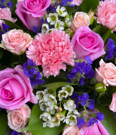 Букет_Корзина с розами Барби