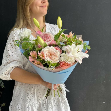 Букет_Нежных лилий