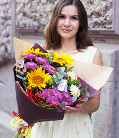 Букет_С Первым сентября Букет_С Первым сентября